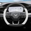 Кожаная накладка на руль автомобиля для Kaiyi X7 X3 Pro 2024 2025 2026 D-образная Противоскользящие чехлы на руль Аксессуары Kaiyi X3