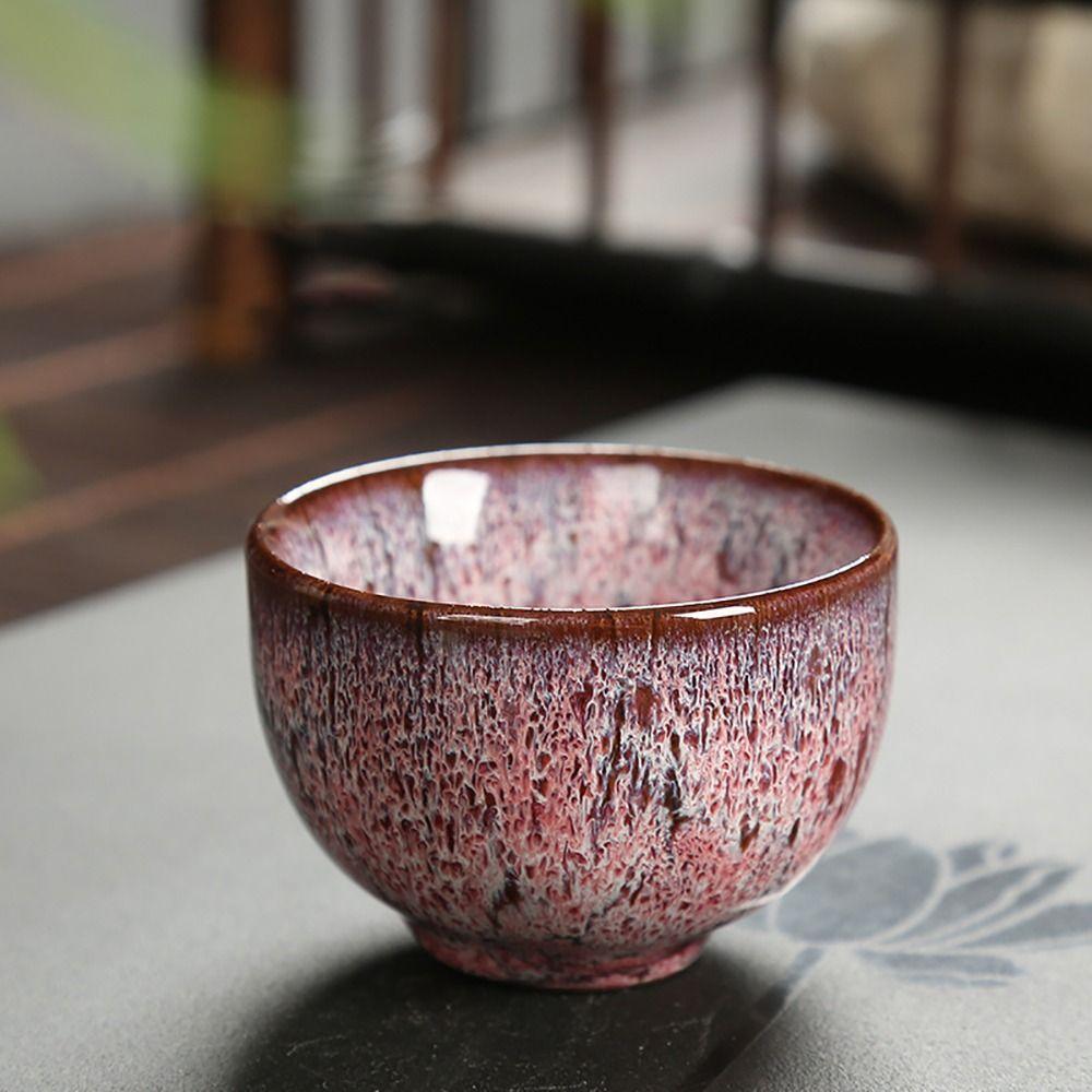 Kung Fu Ceramic Teacup Crude Pottery Tea Bowl Creative Drinkware
