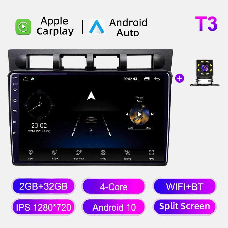 Car Radio Android Auto Carplay For KIA Morning Picanto 2004-2007 Multimedia Player Head Unit Stereo GPS Navigation BT WIFI 2+32GB