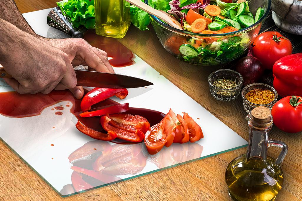 GLASS CUTTING BOARD 35x52 Knife