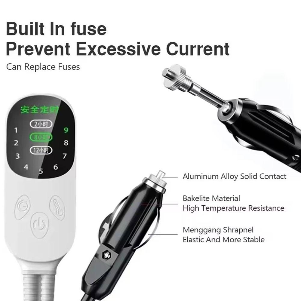 12 В Автомобильное одеяло с подогревом Автомобильный спальник Теплый обогреватель для кемпинга Грузовики Внедорожники Одеяло с подогревом Обогреватель сидений Теплая грелка