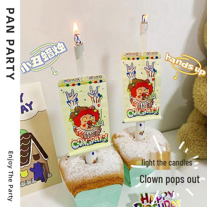 Свечи для торта на день рождения-сюрприз: Креативные украшения для вечеринки