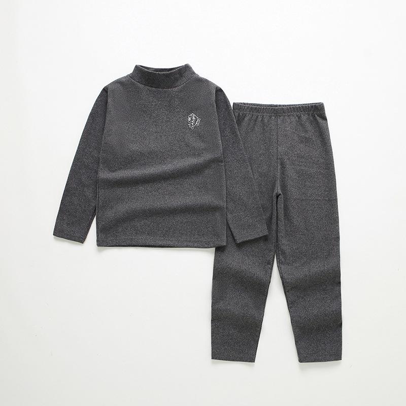 Осенне-зимний термокостюм для девочек, комплекты одежды для мальчиков и девочек, теплая детская одежда ярких цветов