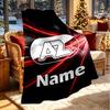 Custom Name Personalized AZ Alkmaar Print Blanket, Home Decor, Bedroom, Sofa, Camping, Couch, Gifts for Birthday Christmas