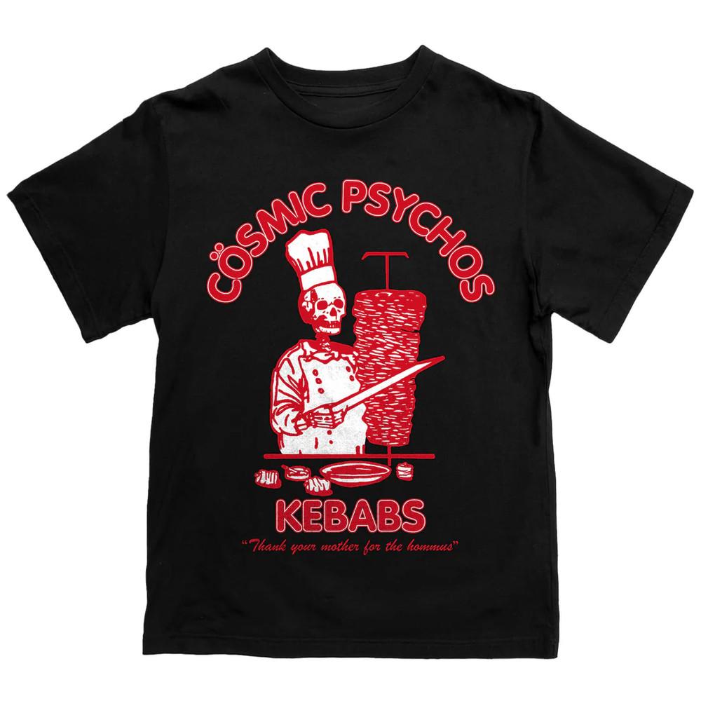 Cosmic Psychos artwork black T-shirt short sleeve All sizes S to 5Xl Unisex T-Shirt