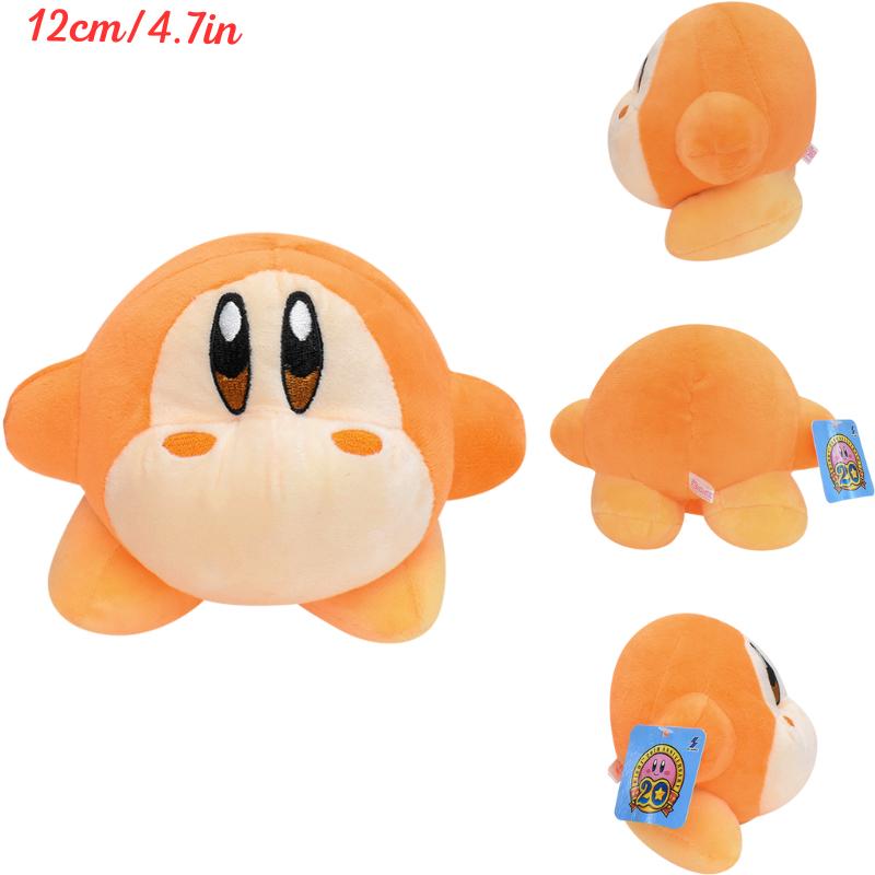 Star Kirby Kawaii Soft Plush Toys Cute Anime Kirby Waddle Dee Doo Stuffed Animals Plushies Peluche Dolls Birthday Gifts Kids
