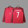 Retro Long Sleeve Football Jerseys Classic National Team Legends Beckham Zidane Kaka Ronaldo Cycling