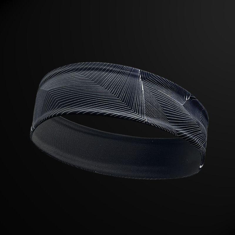 Sport Headband Yoga Running Gym Fitness Sweat Absorbing Quick Dry Breathable Stretch Ice Silk Headwrap Unisex Adult Kids