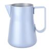 Кувшин для вспенивания молока из нержавеющей стали, кувшин для смешивания, кофейный напиток, 350 мл, синий