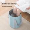 Портативная Складная Сумка для Ножной Ванны - Изолированный Большой Таз до Колена для Путешествий и Стирки
