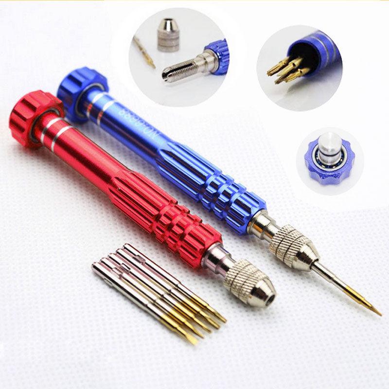 5 in 1 Mobile Phone Repair Tools Kit Tool Screwdriver Set for iPhone Mi Open Tool Disassemble Magnetic Torx Cross Pentalobe Head
