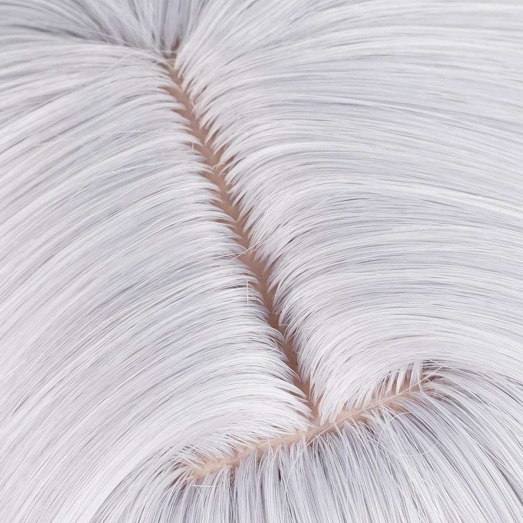 Pawpaw Freiren Wig, Fern Himmel Heiter, Cosplay Wig, High Temperature Resistant, School Festival Wig with Net (Freiren Wig)