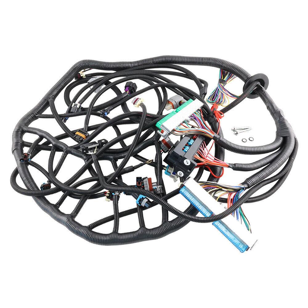 Двигатель LS LS3 Vortec Отдельная коса проводов 4.8 5.3 6.0 (Электронное управление дроссельной заслонкой)  РАЗЪЕМЫ ТОПЛИВНЫХ ФОРСУНОК (4L60E DBW)