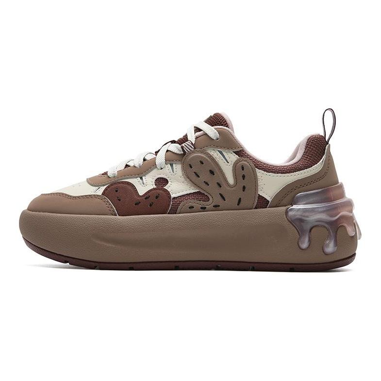 FILA CACTI Low top Skateboard Shoes Women's Brown White F12W541203FCA