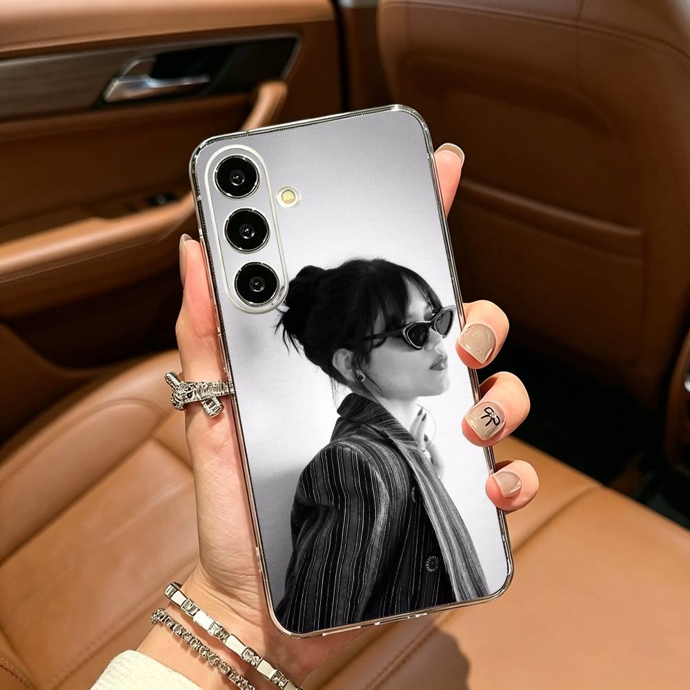 Чехол для телефона с актрисой Дженной Ортегой для Samsung Galaxy A71, A70, A52, A51, A40, A30, прозрачная накладка