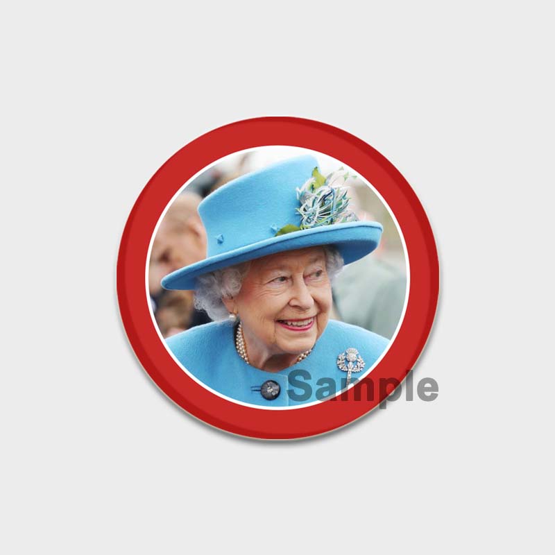 58 мм брошь на лацкан королевы Елизаветы II, брошь ручной работы, значки на рюкзаке, забавные броши из сплава для женщин, ювелирный аксессуар, праздничные подарки