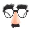 1pc Novelty Halloween Party Eyeglasses Prank Disguise Glasses Big Nose Glasses with Eyebrows Mustache Photo Props Party Supplies