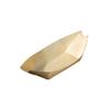 50PCS Boat-shape Tray Disposable Wooden Boat-shaped Plate Multi-size Wood Bowl  Wedding Ornament