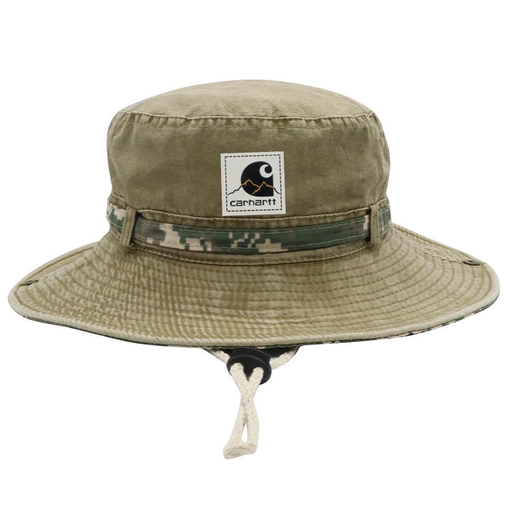 Fisherman Hat Men Women Outdoor Sun Protection Cotton Wide Brim Foldable Mesh For Summer Fishing Trips