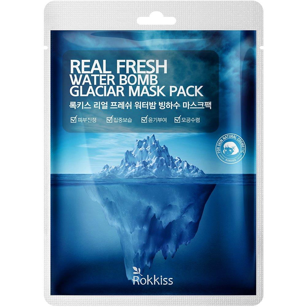 Rokkiss Real Fresh Water Balm Glacier Water Mask Pack, 23g, 1 Pack