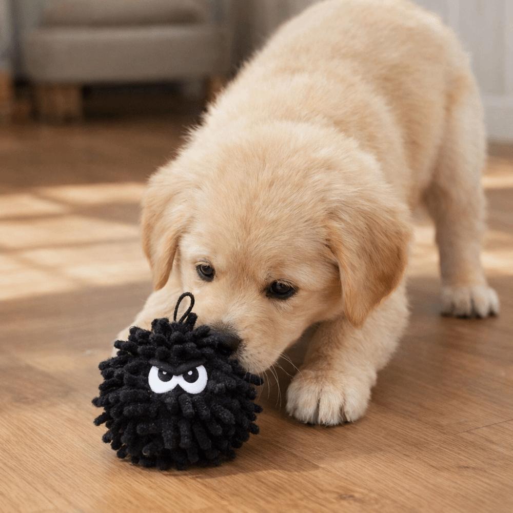 Bite-Resistant Pet Mop Ball Toys Glowing Pet Interactive Toys Teeth Grinding Toys  Indoor Play