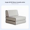 Sectional Unit Sofa Removable and Cleanable Cover L-Shaped Sectional Sleeper Deep Seat Streamlined Design and Design