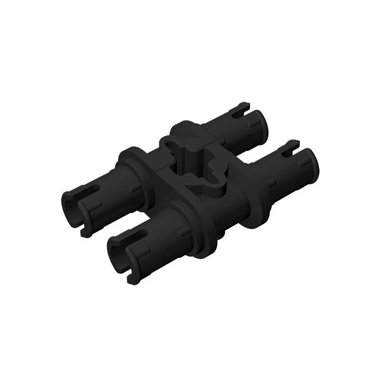 Совместимый строительный блок, аксессуары для строительных блоков из мелких частиц, 32138, перекрестное отверстие, 2 заглушки, 2X3, соединение заглушки, H-заглушка, оптовые партии