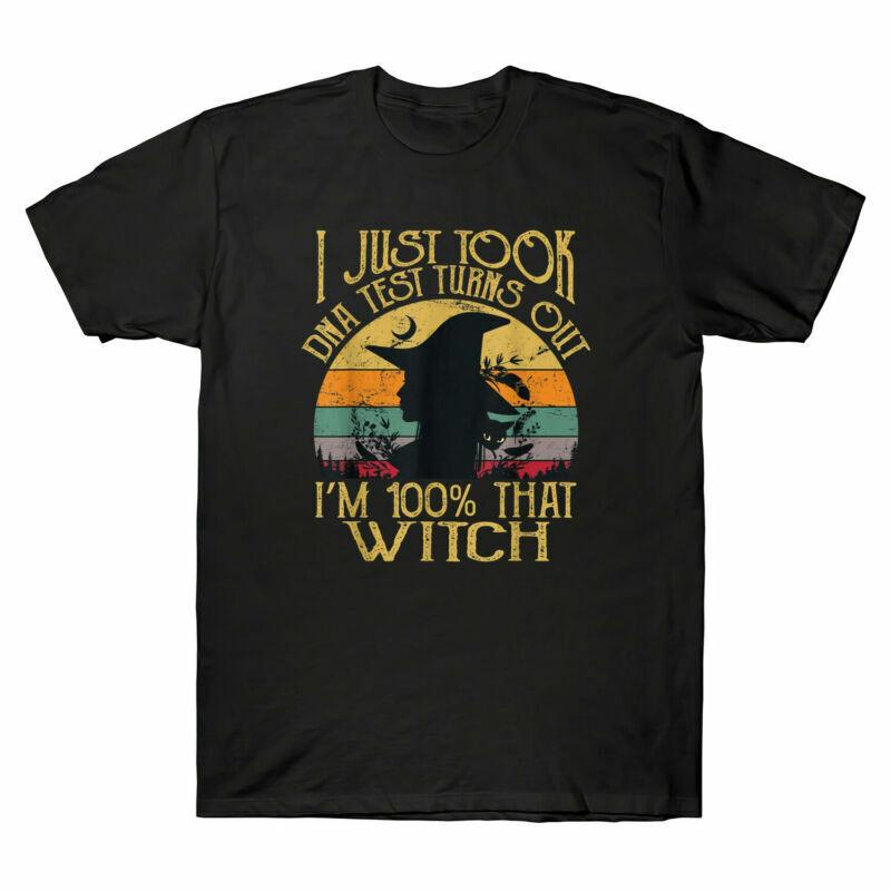 Took I Witch Im Out That Vintage Turns Percent Just TShirt Dna Test 100 A Gift