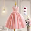 New Sleeveless Princess Dress for Kids - Flower Girl & Show Host Outfit