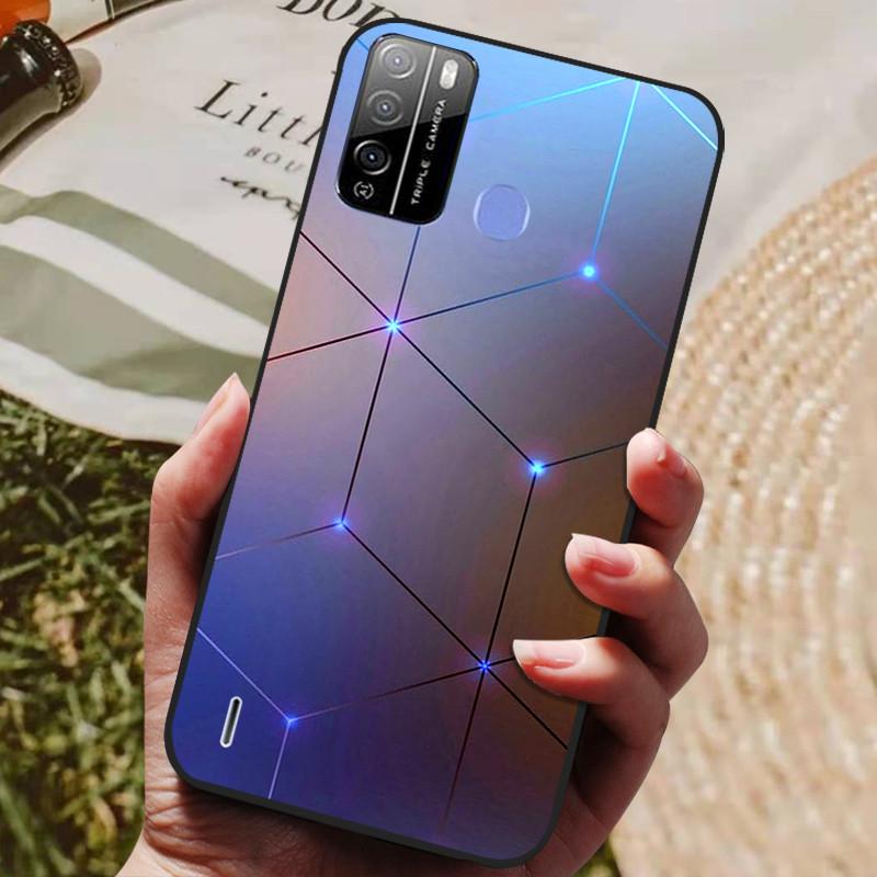 Для Itel Vision 1 Pro Чехол Мягкий Силикон Funda ТПУ Задняя Крышка для Itel Vision 1 Plus Чехлы для Телефона бампер Vision1 P36 Play Coque