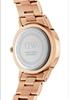 Daniel Wellington Iconic Link Wristwatch 40mm Rose Gold Silver Stainless Steel Link Bracelet Rose Gold Brown