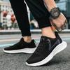 Summer New Trendy Shoes Fashionable Men Mesh Fly-woven Korean Version Running Sports Shoes Men's Men's Sports Shoes