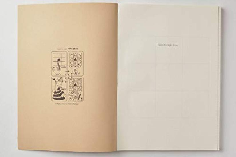 Блокнот для заметок Matsumoto Paper M9notes Мандала формата А4 160 страниц 9 квадратов