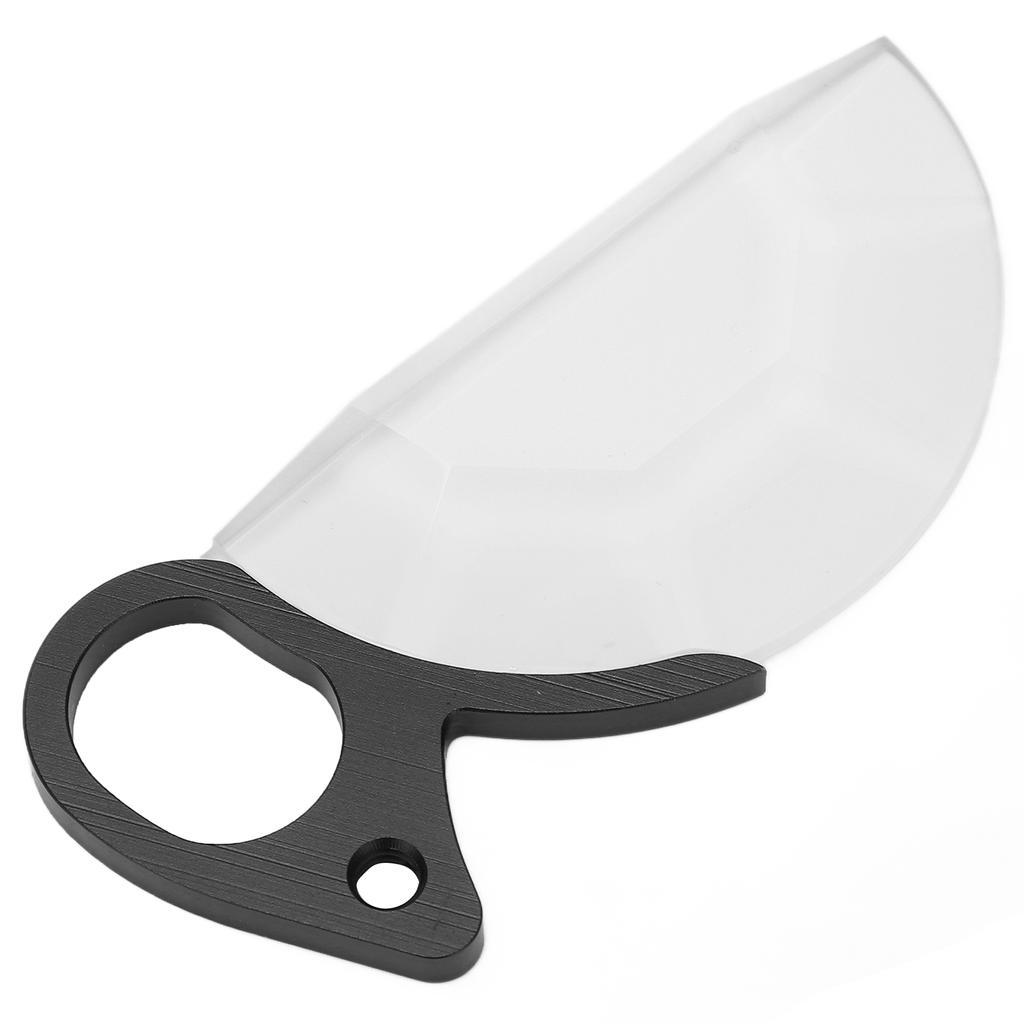 79mm Handheld Semicircle Kaleidoscope Filter Optical Glass Prism Special Effects Filter SLR Camera