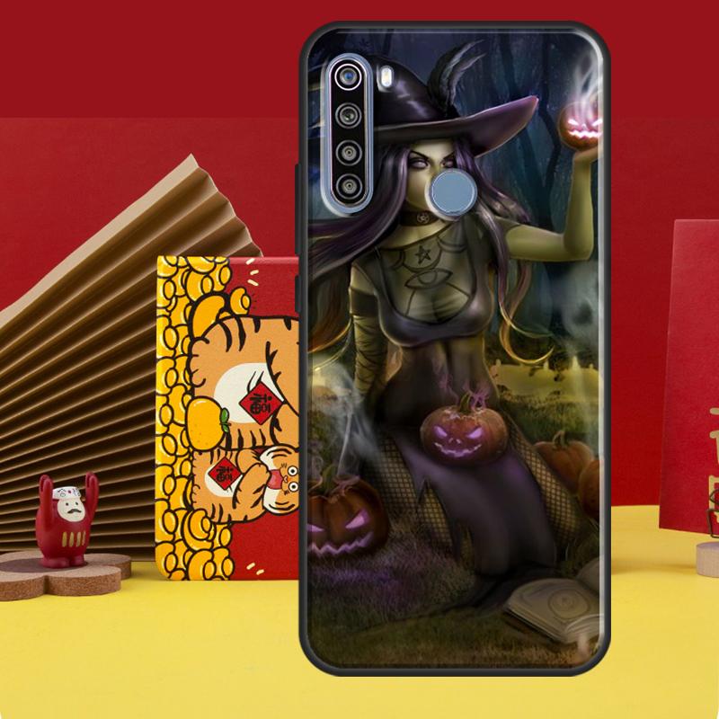 Halloween Wicked Witch Case For Redmi Note 12 10 8 9 11 Pro Cover For Redmi Note 12S 11S 10S 9S 8T 9C 10C 12C Coque