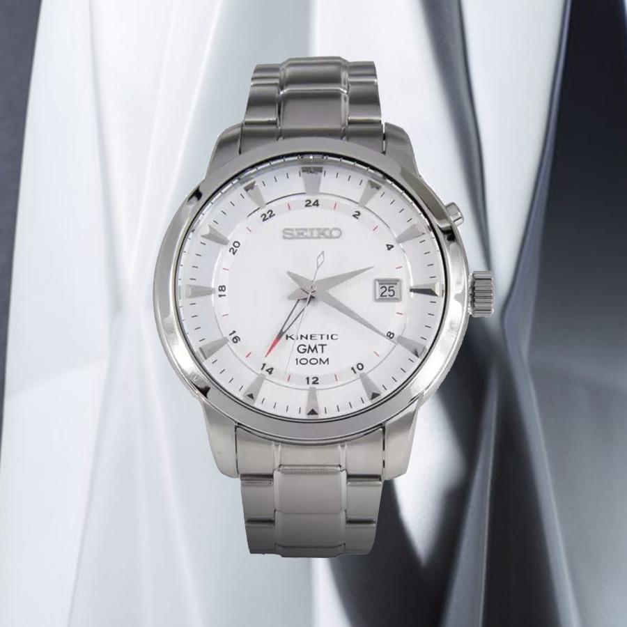 Мужские кварцевые часы серебристого цвета для повседневного, повседневного и делового использования. подарок на день рождения или годовщину для пап, мужей и парней SUN029P1