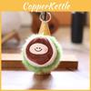 Chestnut Adorable Chinese Plush Keychain Charm Key Loop Bag Decoration Doll