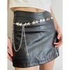 Star Waist Chain Belt Dress Cinched Waist Chain Decoration Thin Belt