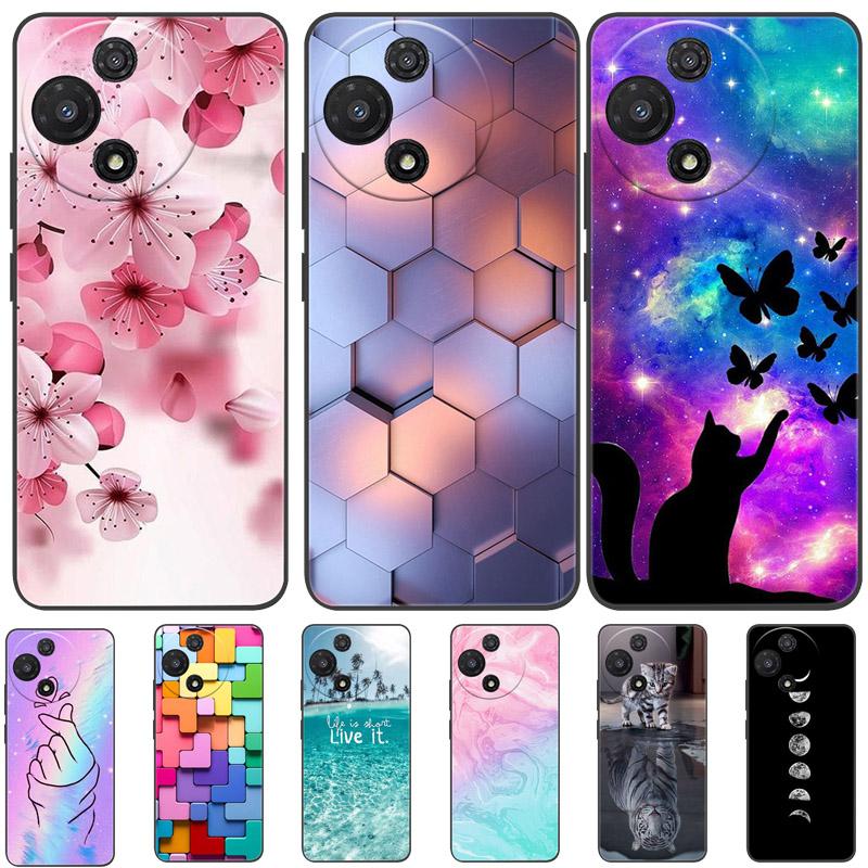 For TCL 60 5G Case Silicone Luxury Space Soft Bumper for TCL 60 5G T521H Phone Cover TCL60 TPU Funda Fashion Coque shell