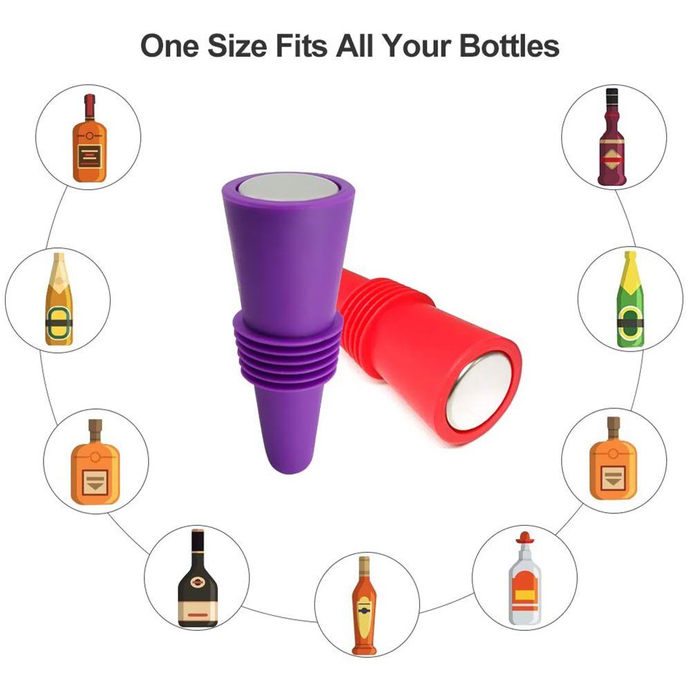 Аксессуары для кухонного бара Уплотнитель для бара Силиконовый уплотнитель Пробка для винной бутылки Крышка для бутылки Винная пробка