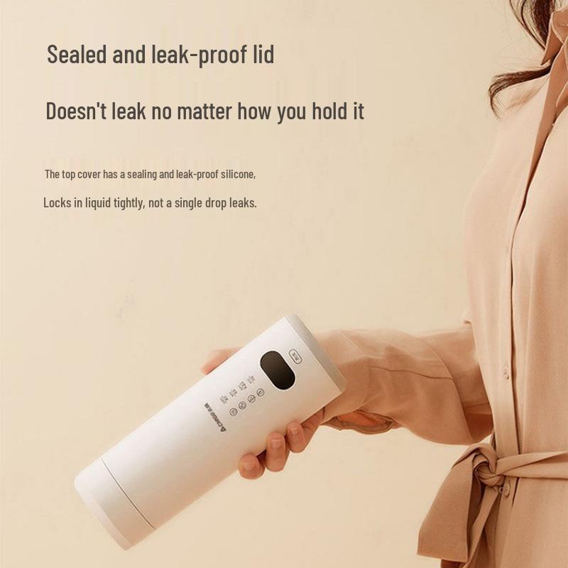 Умный дорожный чайник Chigo: Портативная электрическая кружка для кипячения, нагрева и термоизоляции. Идеально для использования в офисе и в путешествиях.