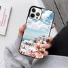 Oia Santorini Greece Mobile Phone Cases Cover For iPhone 17 Air 16 15 14 12 13 11 Pro MAX apple Plus SE2020 Coque