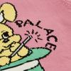 Palace Вязаные розовые топы унисекс Hat Trick P28KW014