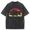 Freshwater Retro Largemouth Bass Fishing Forest for Fishers Graphic T Shirts Men Oversized Meme Tshirt 4TH of July