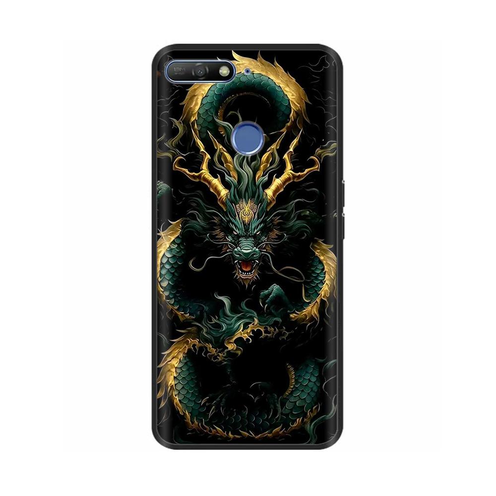 Cute Candy Painted Cover For Huawei Honor 7A Pro Case Soft Silicone Back Cover For Honor 7C Cases Honor7A Pro 5.7" Cases Bumper