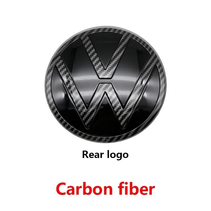 New 2026 1Pc 139mm 110mm For VW Logo ABS Emblem Car Hood Front Grill Rear Trunk Badge Accessory VW Polo 2019 2020 2021 2022 2023 2024 PW7