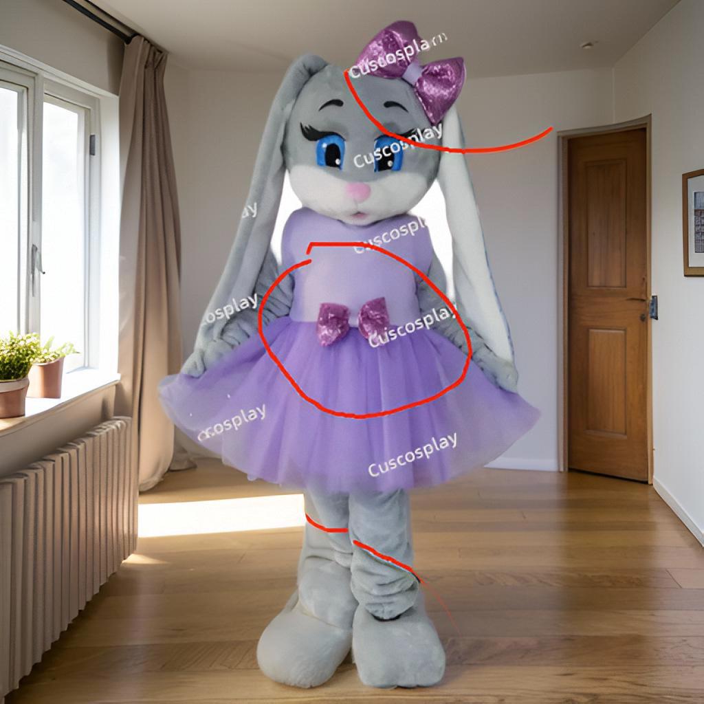 Комплект костюма для косплея длинноухого кролика