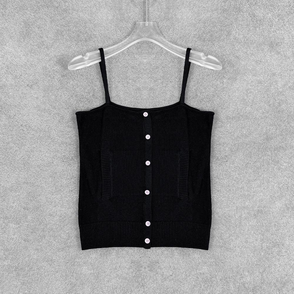 Комплект кардигана и майки Nanyou из мериносовой шерсти с аргайлом - Новая осенняя коллекция