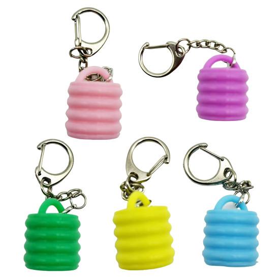 Брелок для ключей, держатель для помады, прочный брелок для кармана, рюкзака, сумки, украшение, крепление для помады