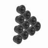 10 Pcs Universal CNC Machined Metal Wheel Lock Nut for 110 Scale RC Model Car